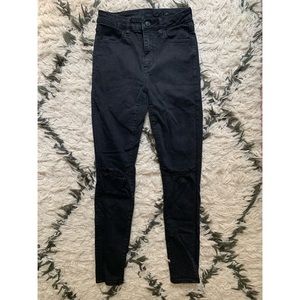 American Eagle Skinny Jean Black 2